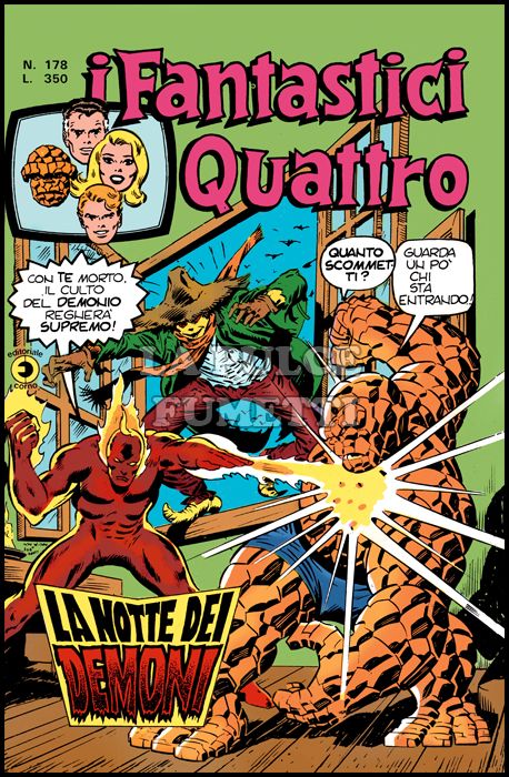 FANTASTICI QUATTRO #   178: LA NOTTE DEI DEMONI